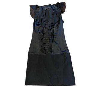 Elegant Mackage dress ,combination silk and polyester size XS